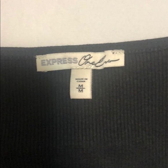 Express Ribbed Bodysuit - Picture 3 of 3